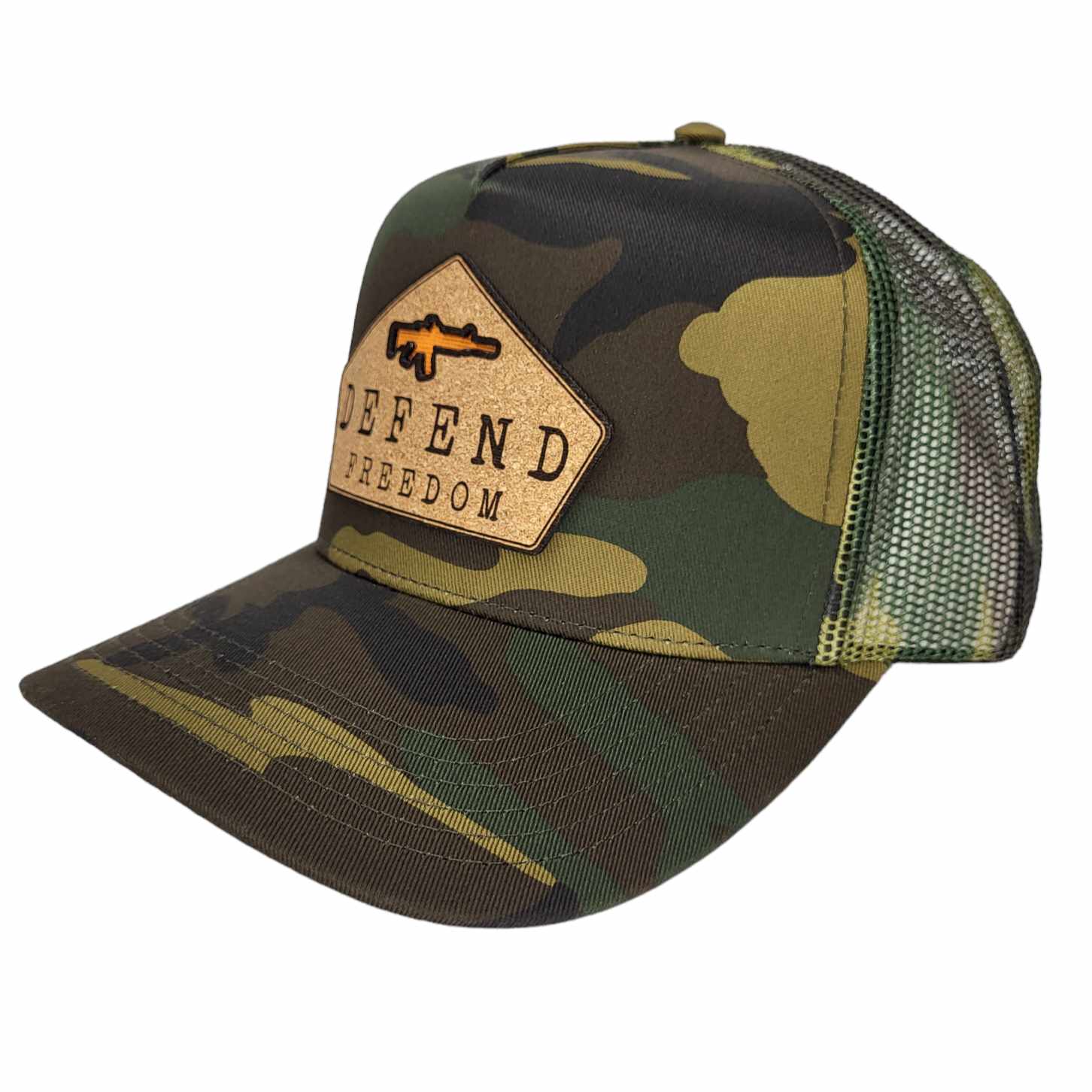 Defend Freedom Cork Patch Hat