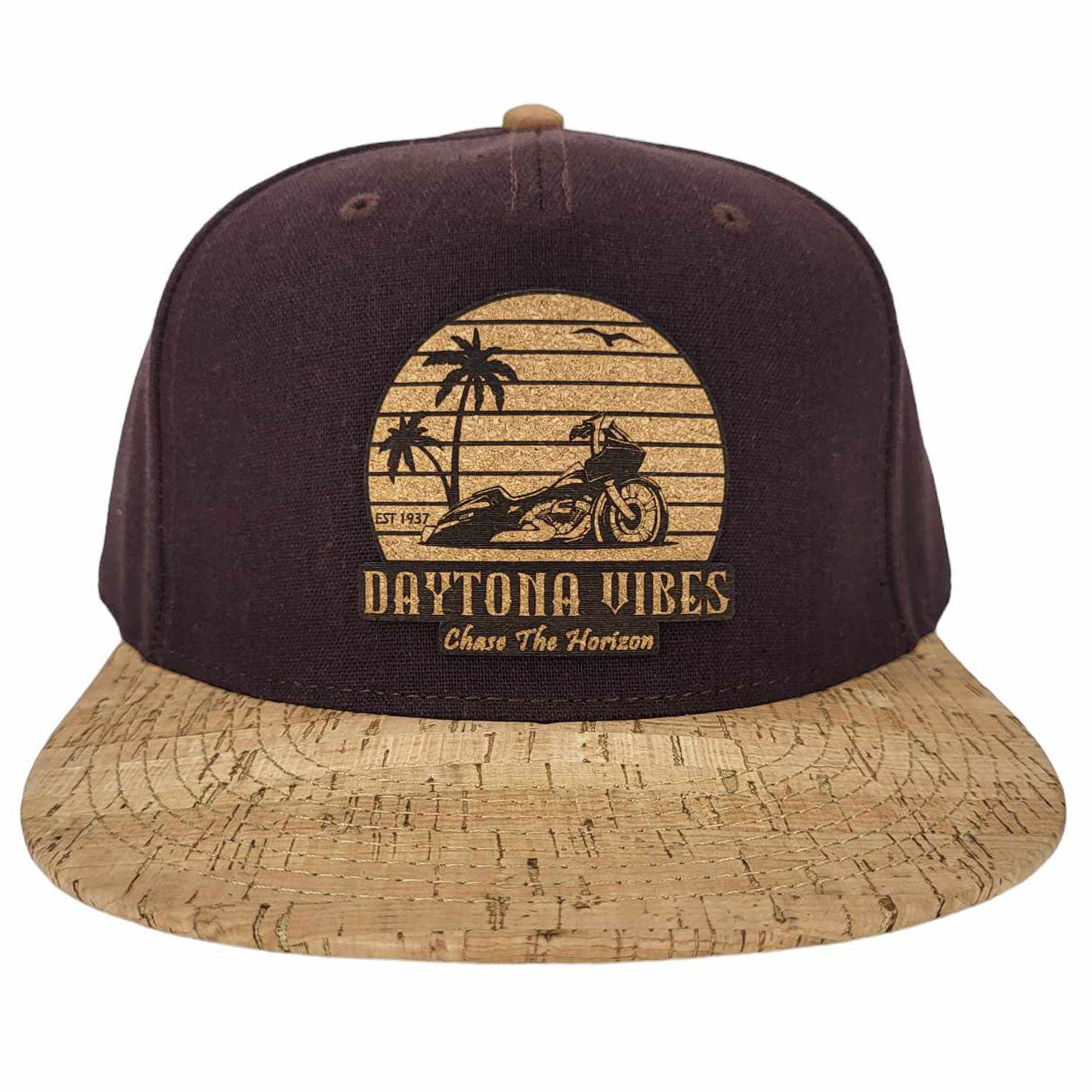 Daytona Vibes Motorcycle Cork Hat