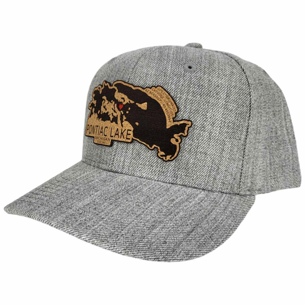 Pontiac Lake Michigan Cork Patch Hat