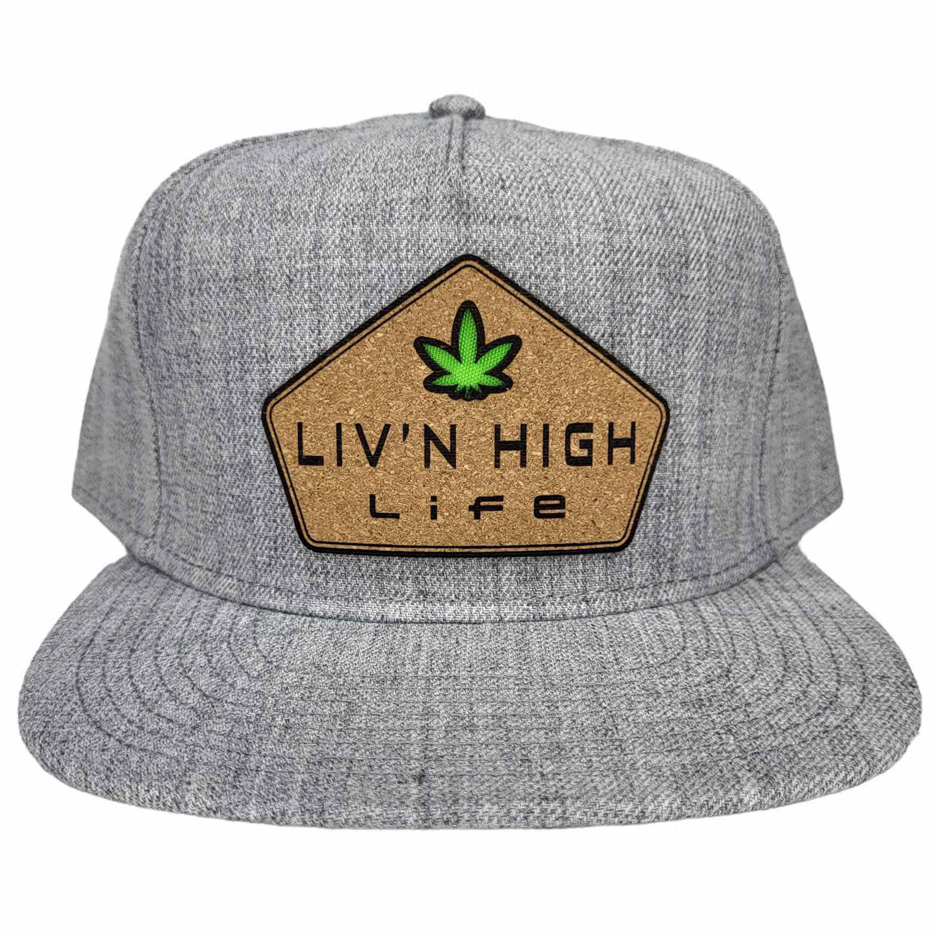 Liv'n High Life Cork Patch Hat