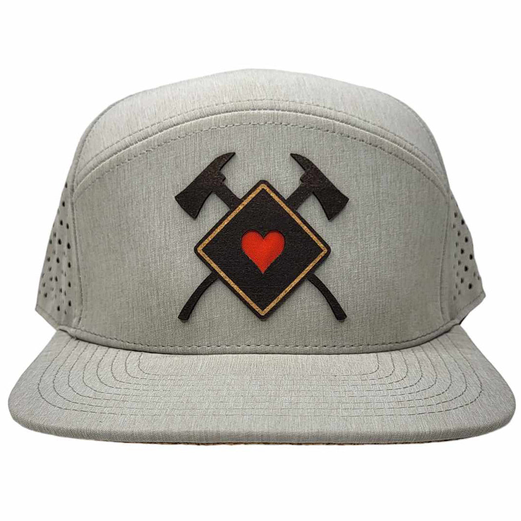 Firefighter Heart Scramble Hat